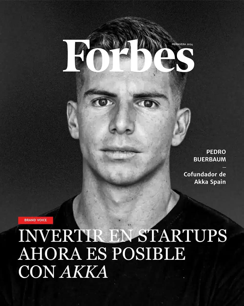 Forbes cover with Pedro Buerbaum